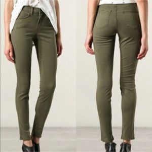 J Brand skinny jeans- green, 26